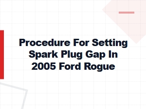 How to Set Spark Plug Gap on a Ford Ranger